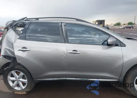 2009 Nissan Murano S z USA, uszkodzony, nr VIN JN8AZ18UX9W028460